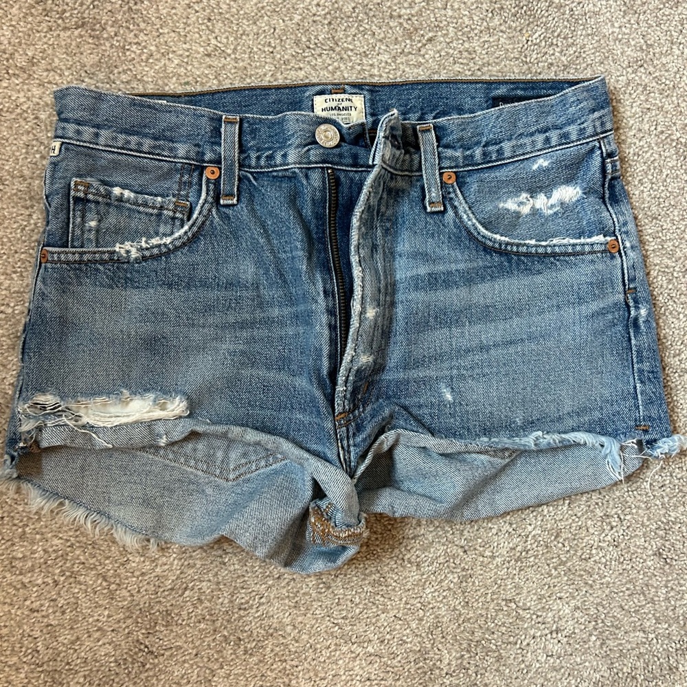Citizens of humanity Danielle cut off shorts 27